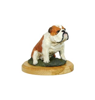 Bulldog ręcznie pomalowana statuetka Art-Dog